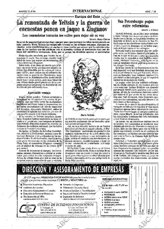 ABC MADRID 21-05-1996 página 35