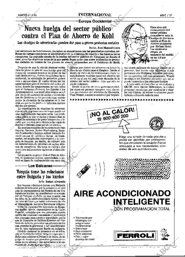 ABC MADRID 21-05-1996 página 37
