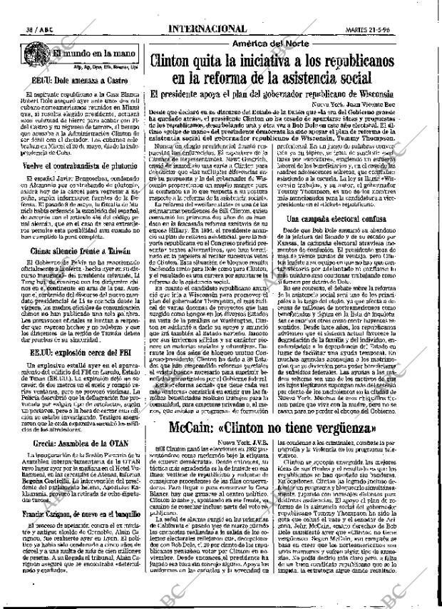 ABC MADRID 21-05-1996 página 38