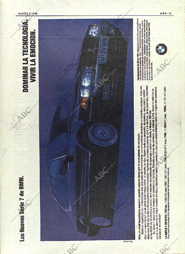 ABC MADRID 21-05-1996 página 55