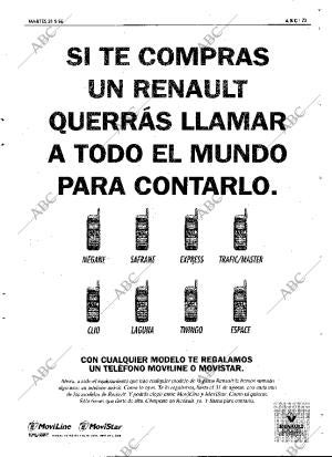 ABC MADRID 21-05-1996 página 73