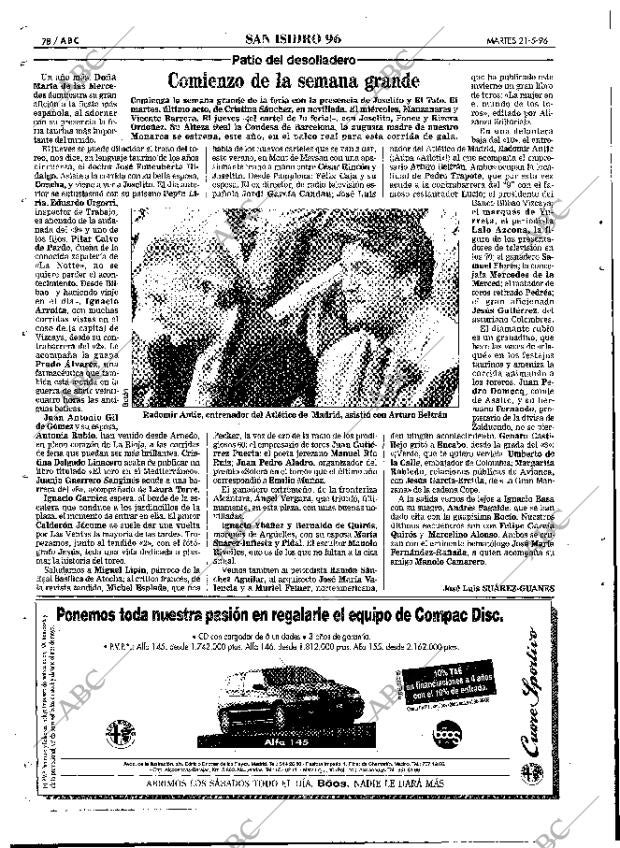 ABC MADRID 21-05-1996 página 78