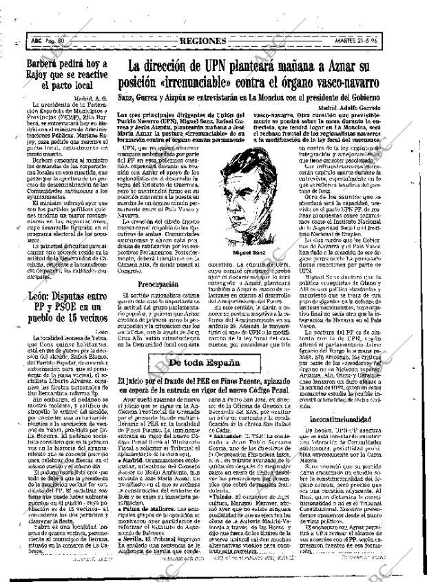 ABC MADRID 21-05-1996 página 80
