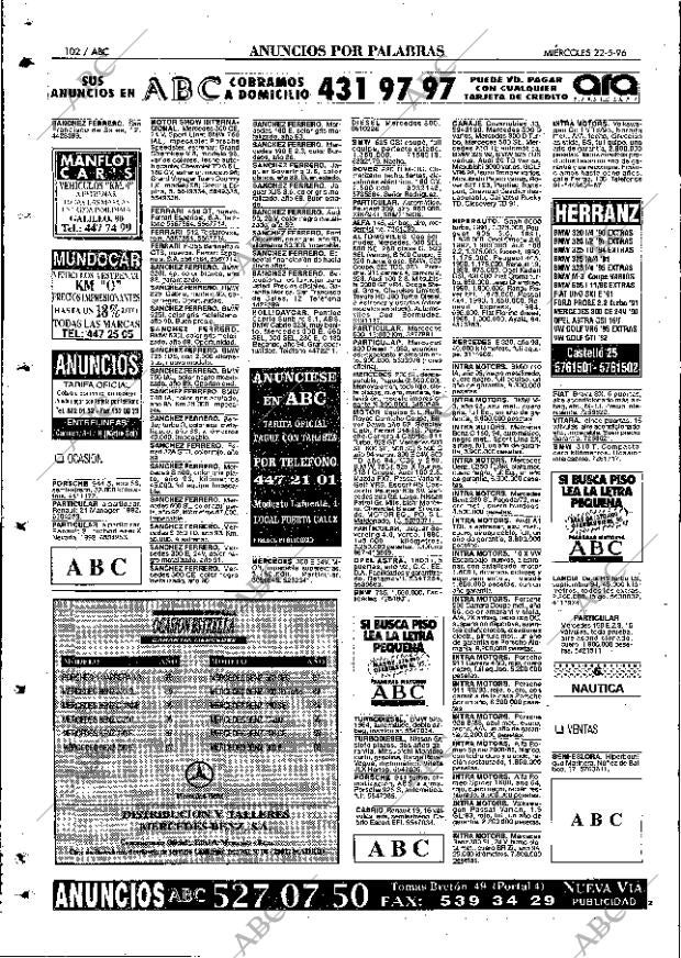 ABC MADRID 22-05-1996 página 102