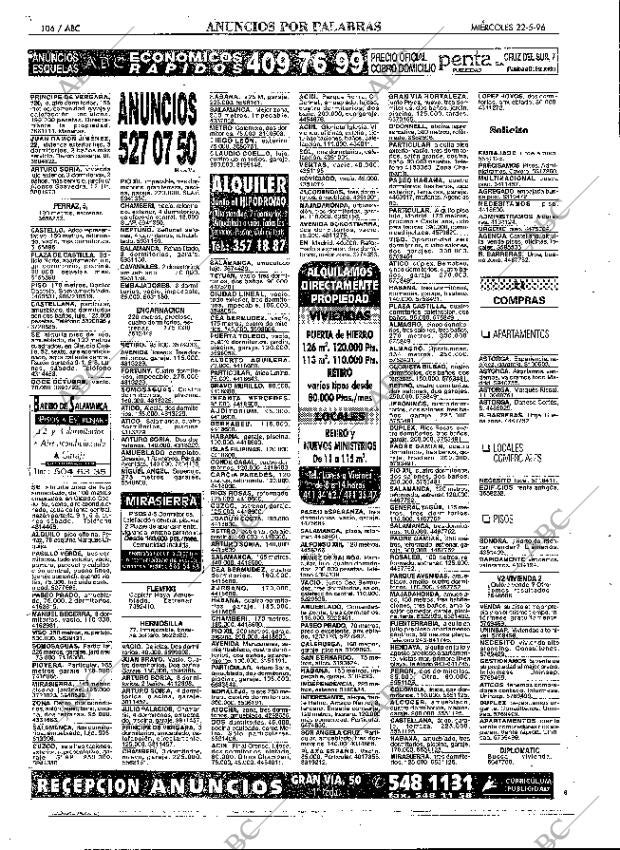 ABC MADRID 22-05-1996 página 106