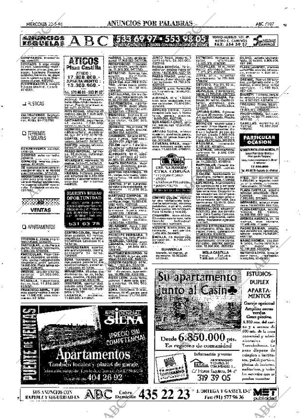 ABC MADRID 22-05-1996 página 107