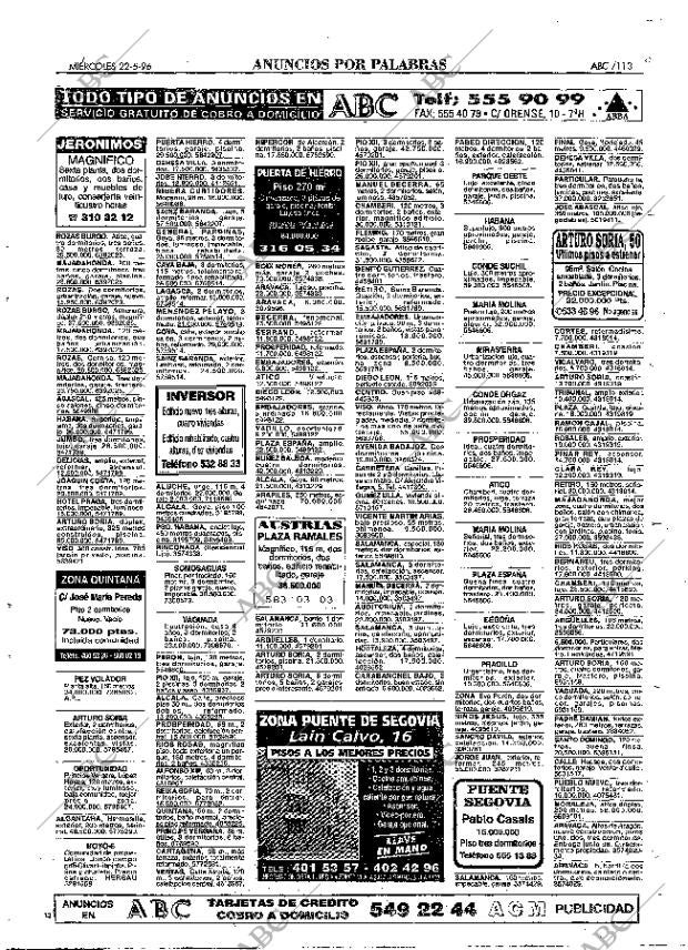 ABC MADRID 22-05-1996 página 113