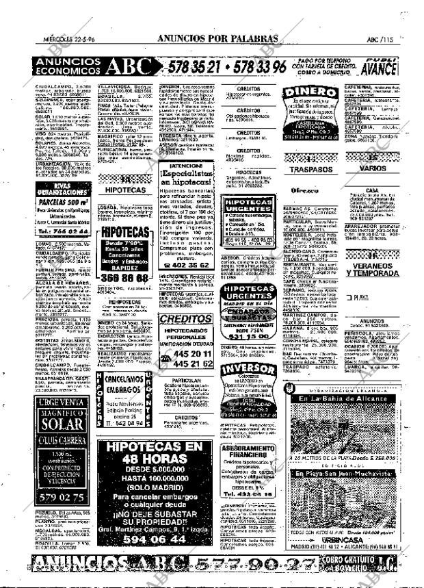ABC MADRID 22-05-1996 página 115
