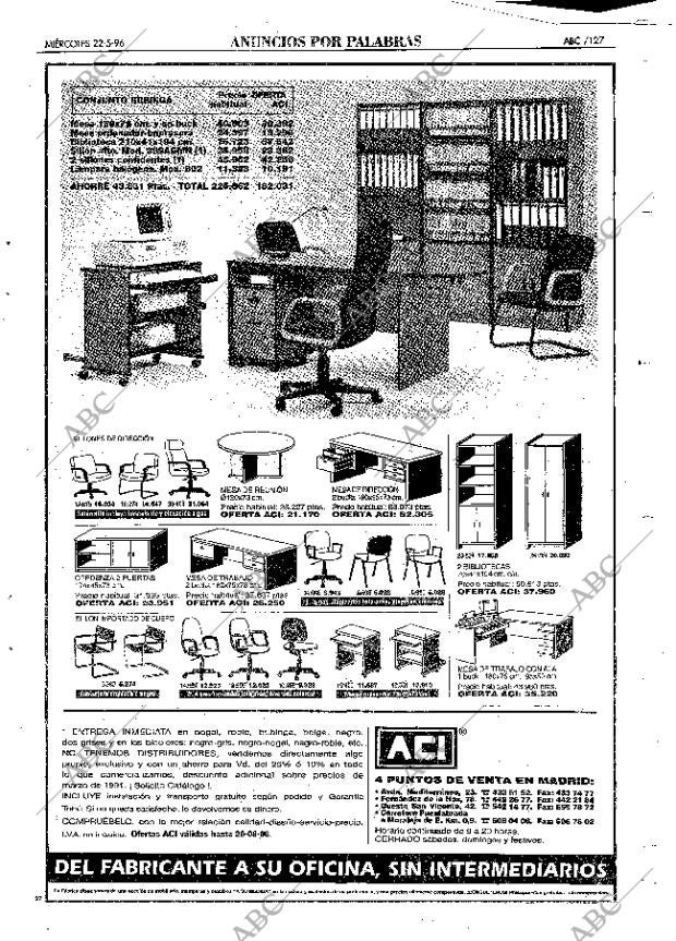ABC MADRID 22-05-1996 página 127