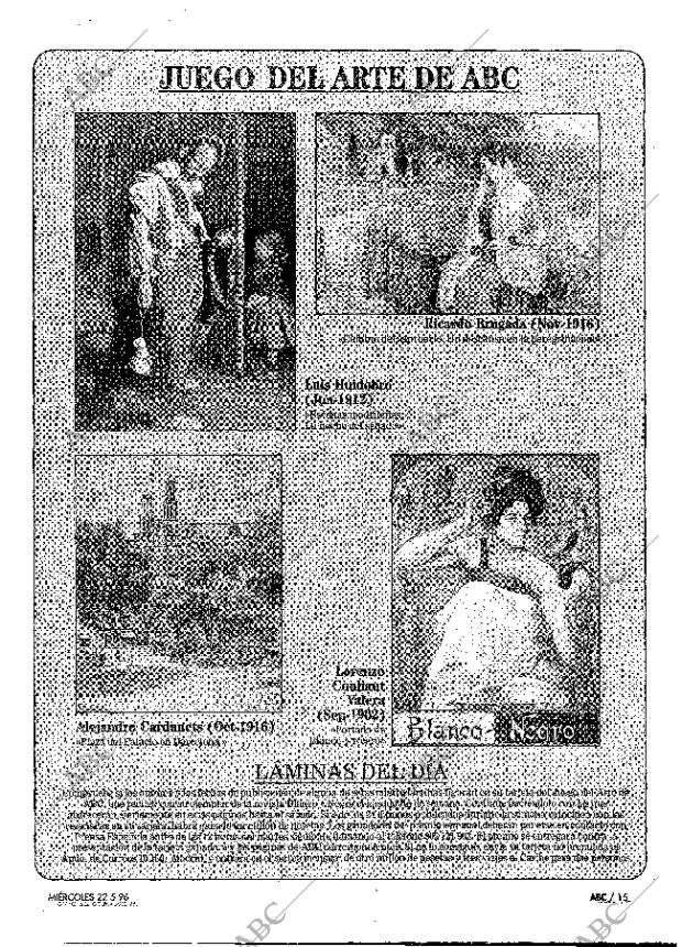 ABC MADRID 22-05-1996 página 15