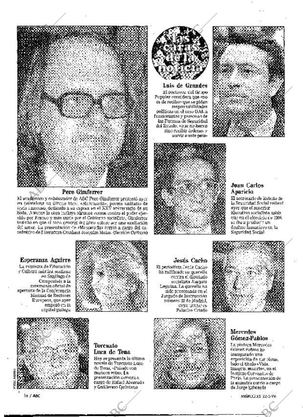 ABC MADRID 22-05-1996 página 16