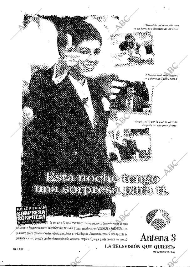 ABC MADRID 22-05-1996 página 18