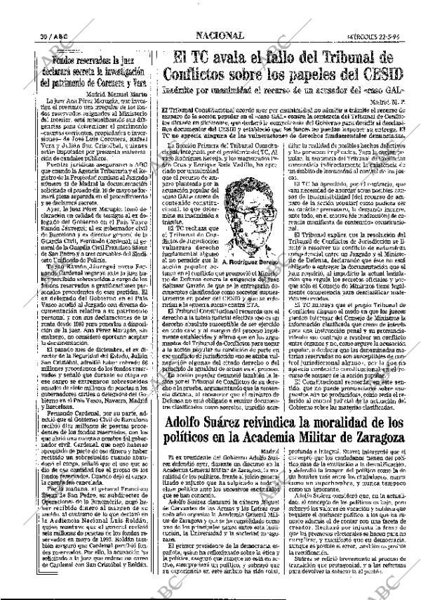 ABC MADRID 22-05-1996 página 30