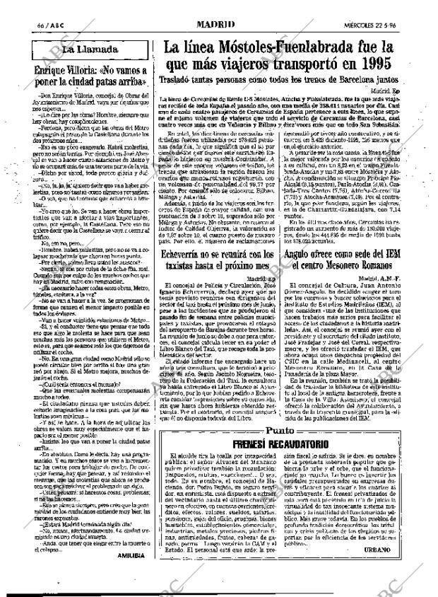 ABC MADRID 22-05-1996 página 66