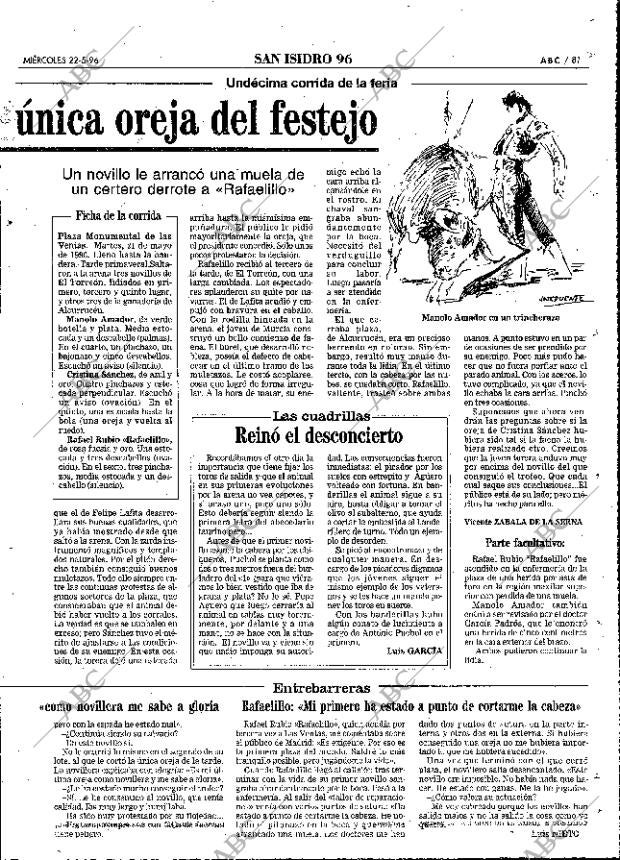 ABC MADRID 22-05-1996 página 81