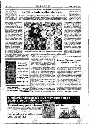 ABC MADRID 22-05-1996 página 82