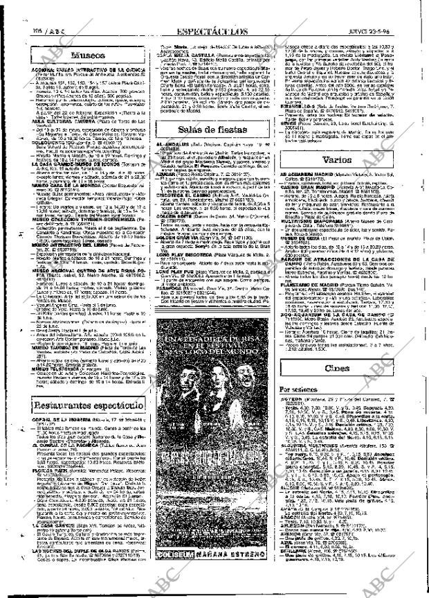 ABC MADRID 23-05-1996 página 106