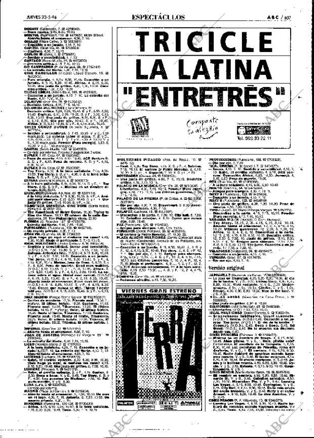 ABC MADRID 23-05-1996 página 107