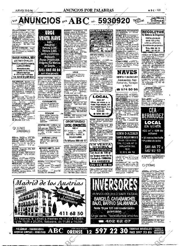 ABC MADRID 23-05-1996 página 123