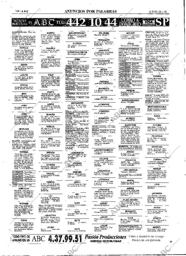 ABC MADRID 23-05-1996 página 134