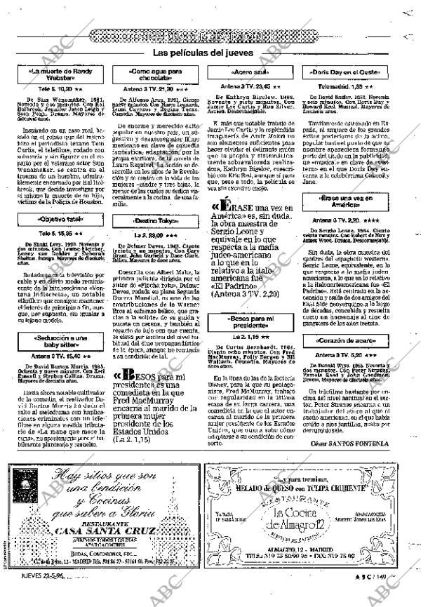ABC MADRID 23-05-1996 página 149