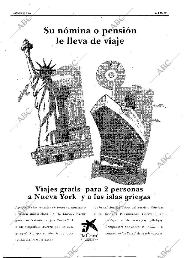 ABC MADRID 23-05-1996 página 37