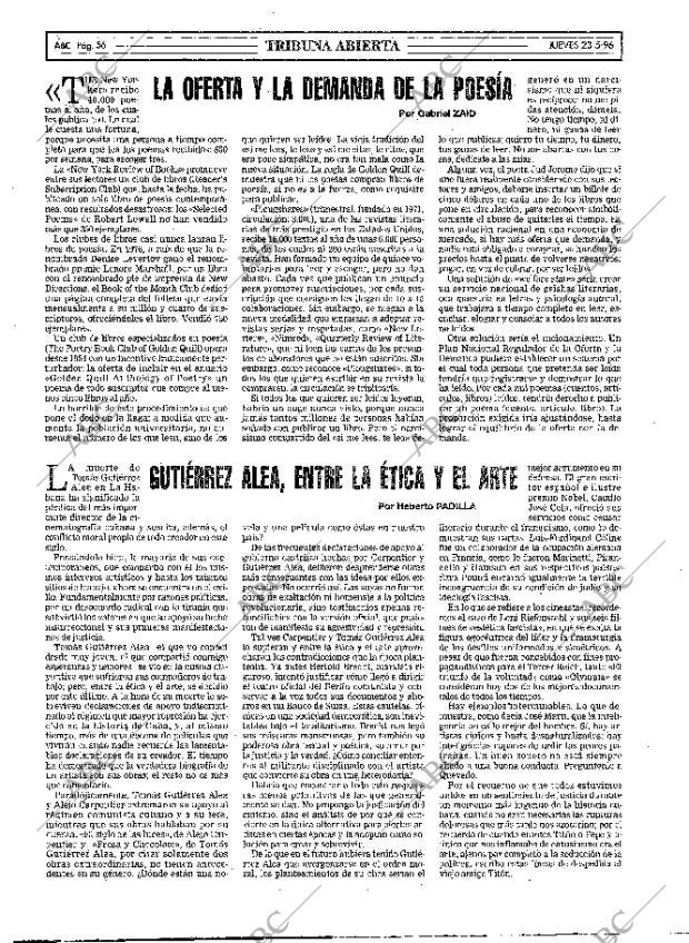 ABC MADRID 23-05-1996 página 56