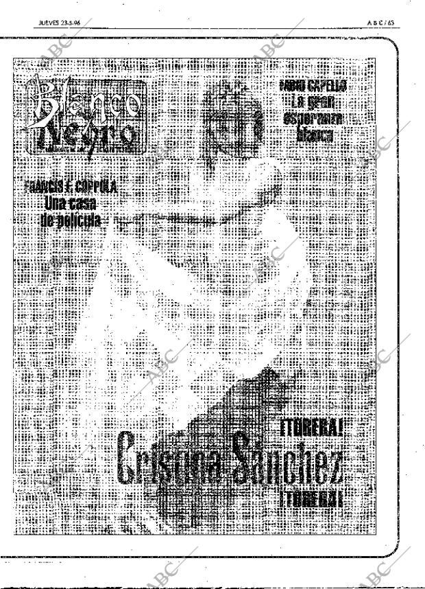ABC MADRID 23-05-1996 página 63