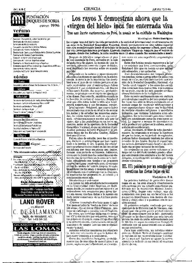 ABC MADRID 23-05-1996 página 64