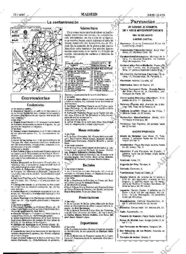 ABC MADRID 23-05-1996 página 72