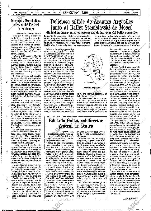 ABC MADRID 23-05-1996 página 98