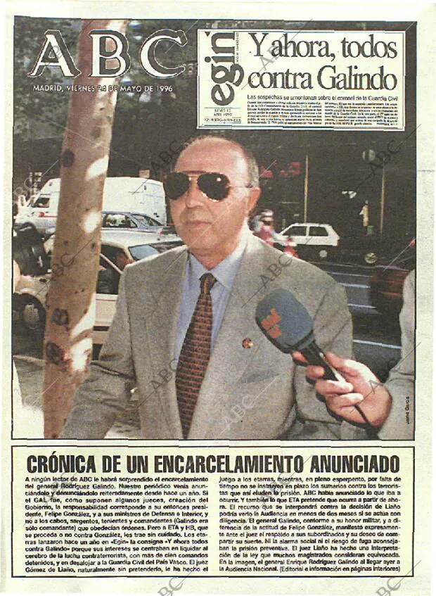 ABC MADRID 24-05-1996 página 1