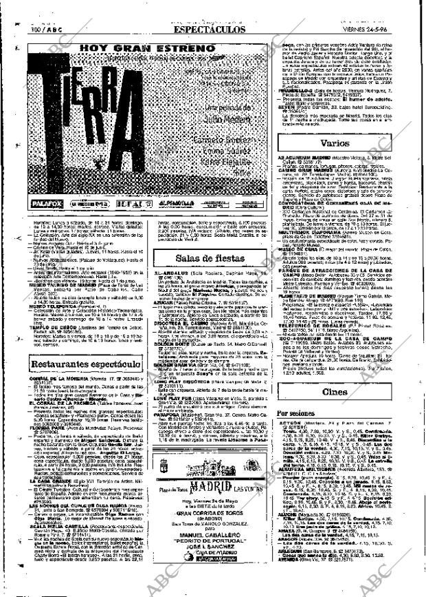 ABC MADRID 24-05-1996 página 100