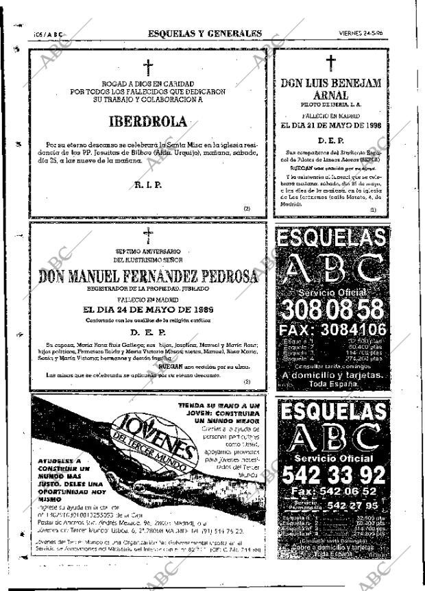 ABC MADRID 24-05-1996 página 106