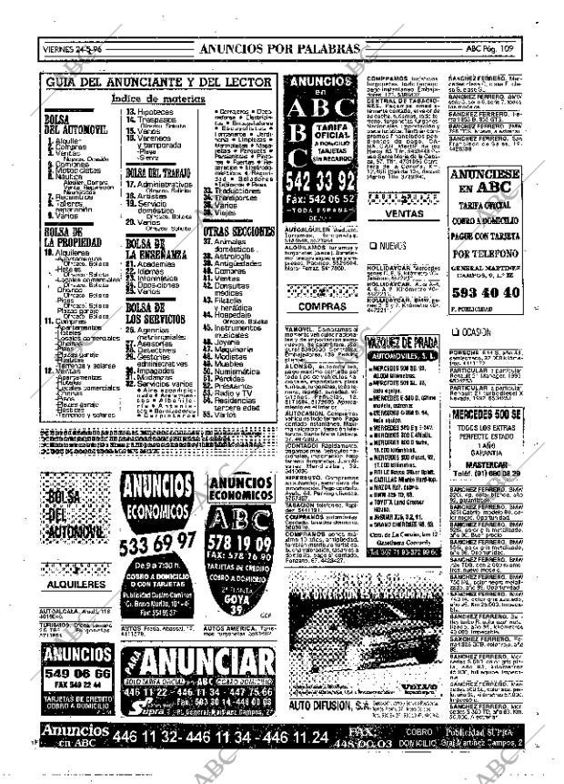 ABC MADRID 24-05-1996 página 109
