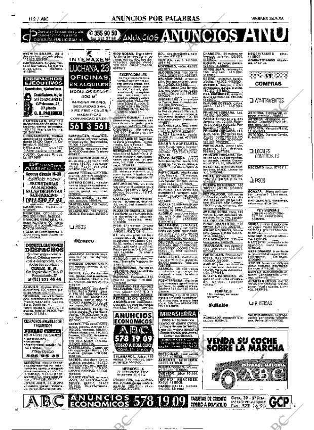 ABC MADRID 24-05-1996 página 112