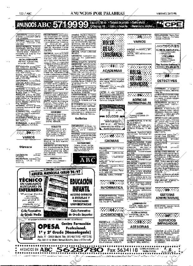 ABC MADRID 24-05-1996 página 122