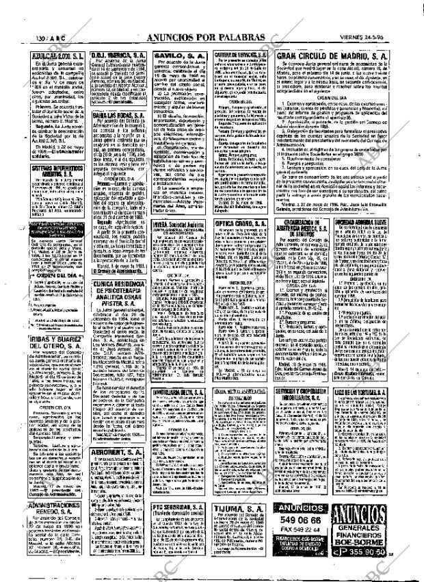 ABC MADRID 24-05-1996 página 130