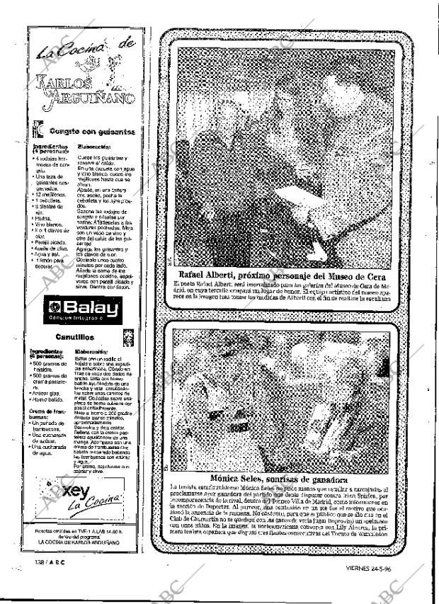 ABC MADRID 24-05-1996 página 138