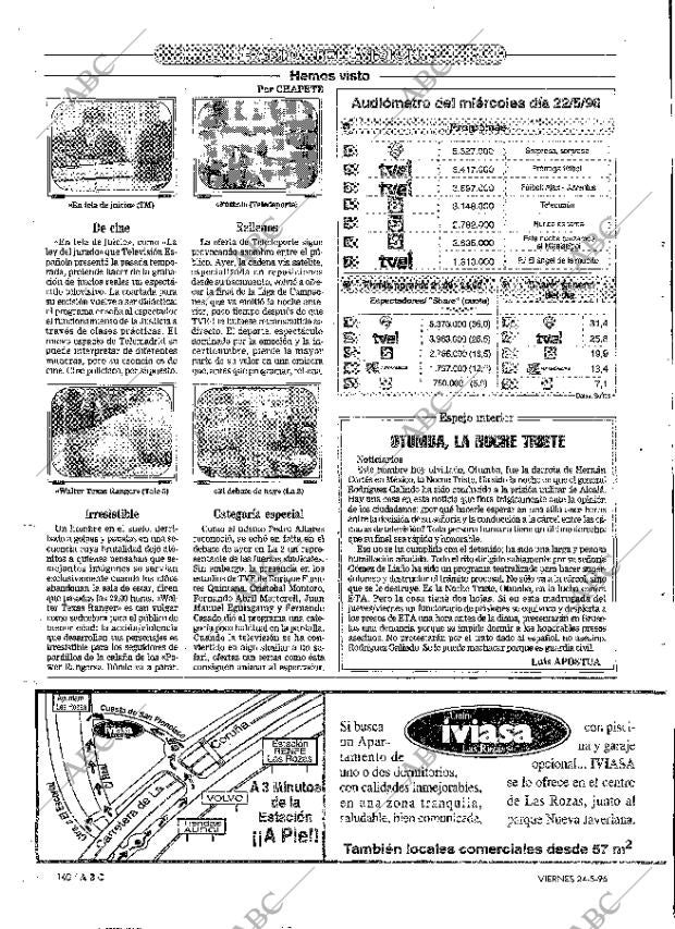 ABC MADRID 24-05-1996 página 140