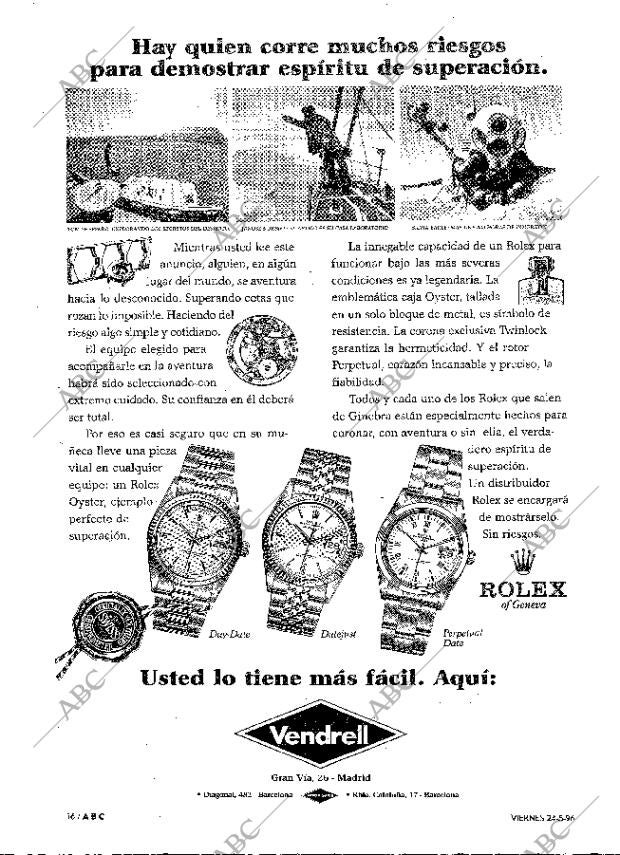 ABC MADRID 24-05-1996 página 16