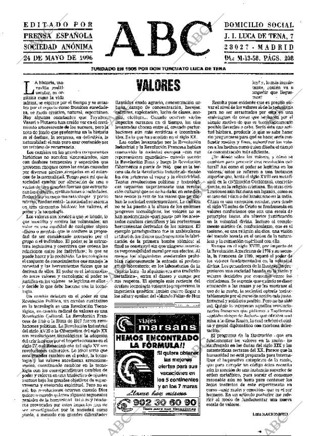 ABC MADRID 24-05-1996 página 3
