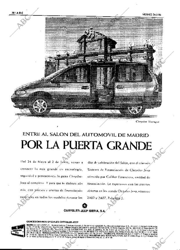 ABC MADRID 24-05-1996 página 38