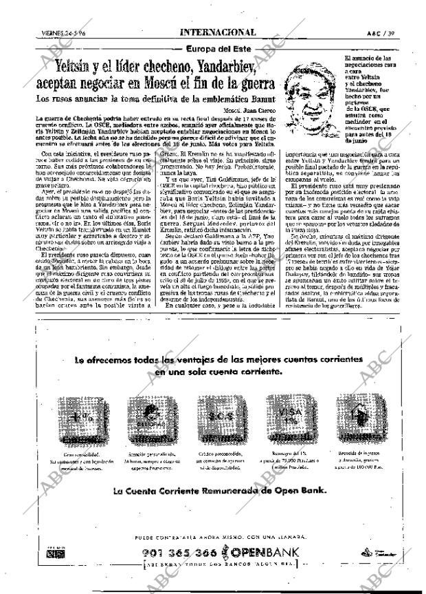 ABC MADRID 24-05-1996 página 39