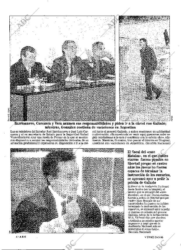 ABC MADRID 24-05-1996 página 4