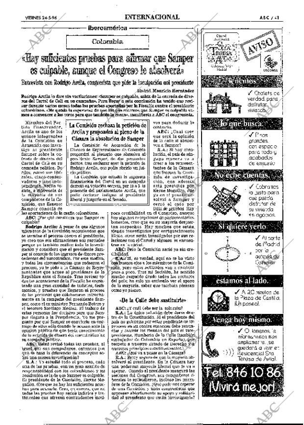 ABC MADRID 24-05-1996 página 41