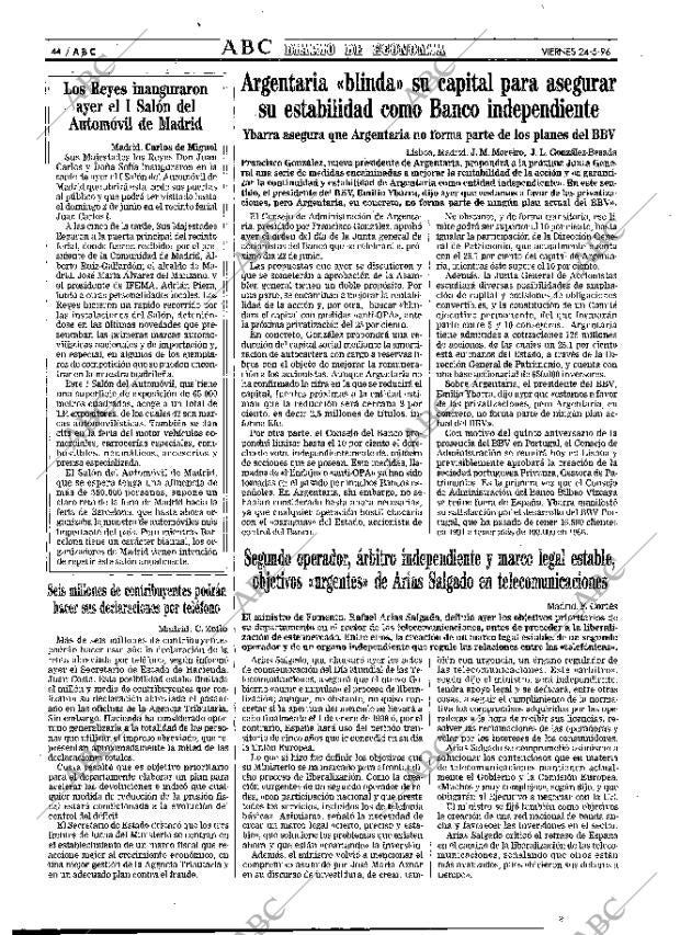 ABC MADRID 24-05-1996 página 44