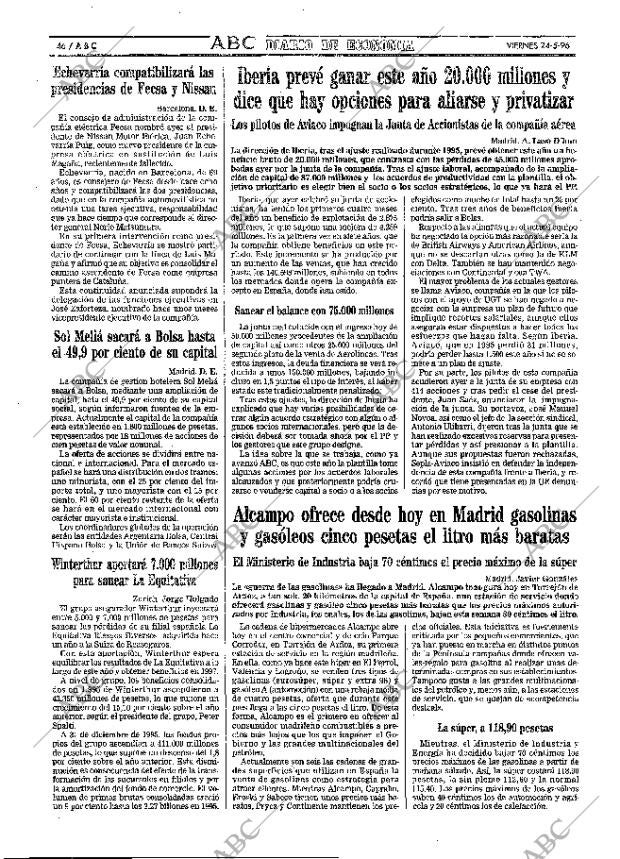 ABC MADRID 24-05-1996 página 46