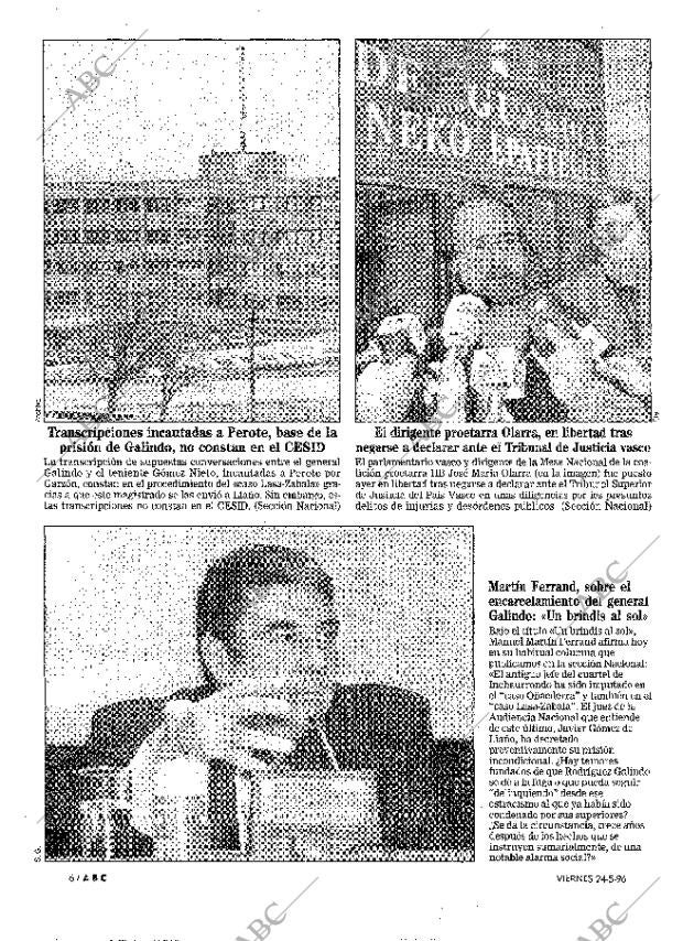 ABC MADRID 24-05-1996 página 6