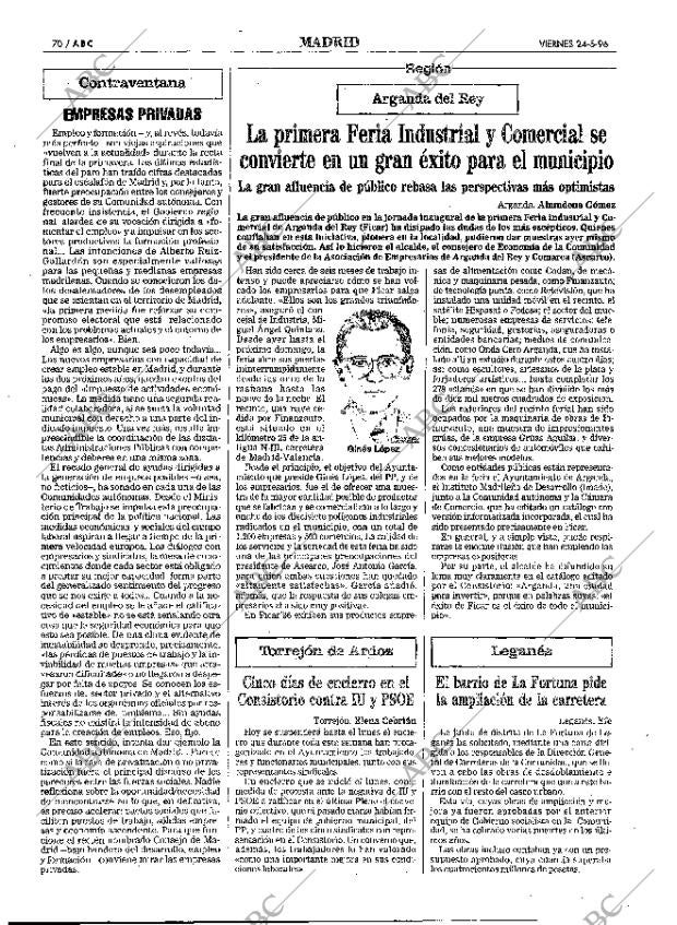 ABC MADRID 24-05-1996 página 70